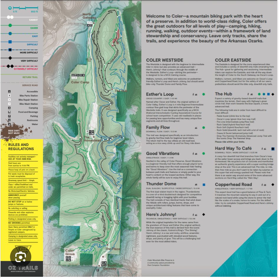 Mountain Bike Trail Maps